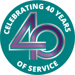HR:4UK forty years. Celebrating 40 years of service.